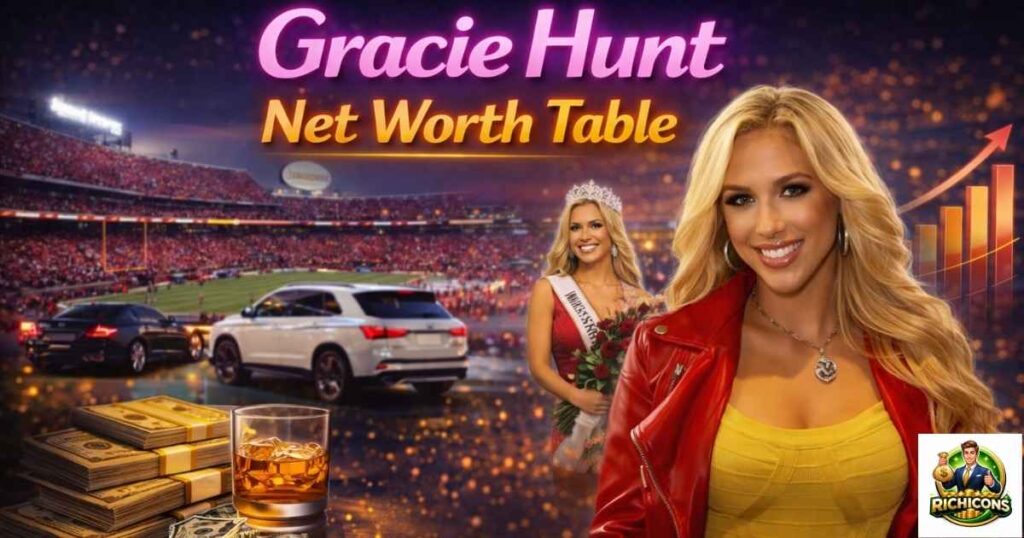 Gracie Hunt Net Worth Table