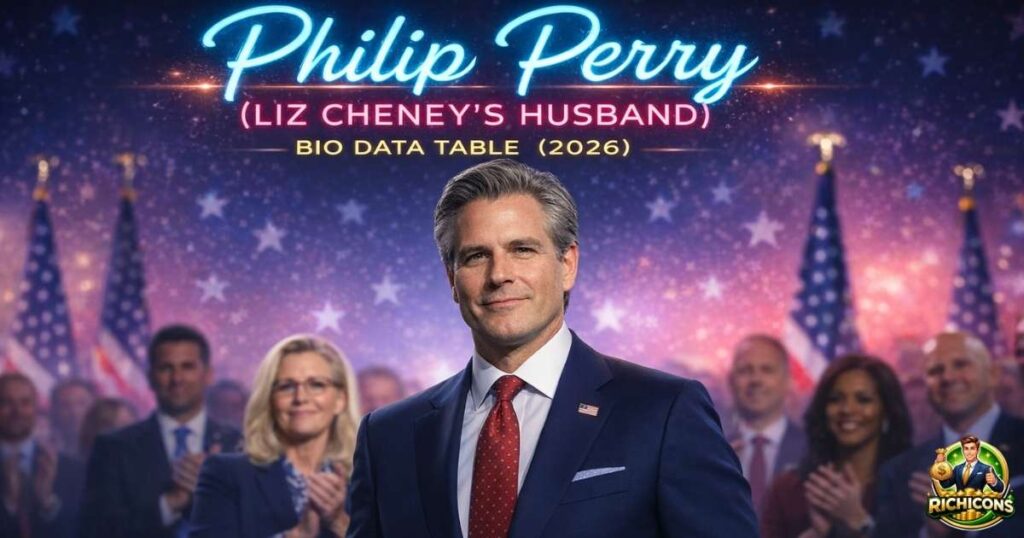 Philip Perry (Liz Cheney’s Husband) – Bio Data Table (2026)