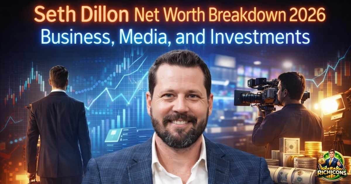 Seth Dillon Net Worth Breakdown 2026 Business, Media, and Investments