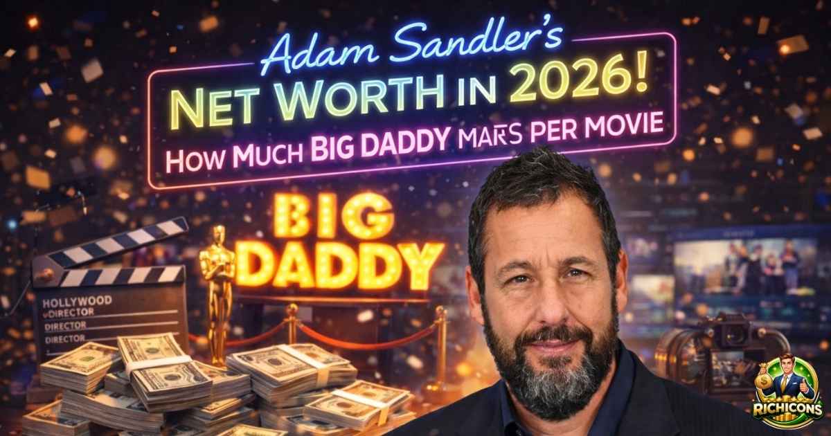 Adam Sandler’s Net Worth in 2026!How Much Big Daddy Makes per Movie