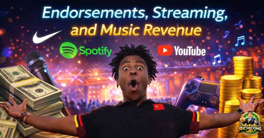 Endorsements, Streaming, and Music Revenue