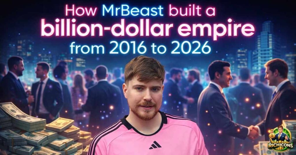 How MrBeast built a billion‑dollar empire from 2016 to 2026